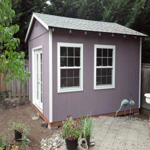Backyard Shed Re-Paint
