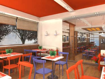 Tasty Grill Fast Food Restaurant Gut renovations