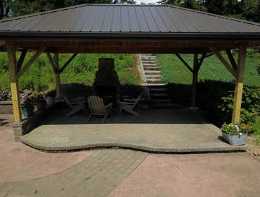 Pavillion build (Framing & roofing)