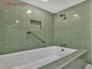 Photos by Masterful Construction Inc #23 Bathroom remodel