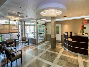 Fort Tryon Center for Rehabilitation Lobby Fort Tryon Center for Rehabilitation is more than a "nursing home", it is the place where people could wait