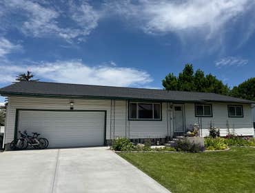 3 layered roof replacement with GAF 3 layer shingle roof replacement with all new plywood. Installed new GAF systems plus “charcoal” shingles with 50 y
