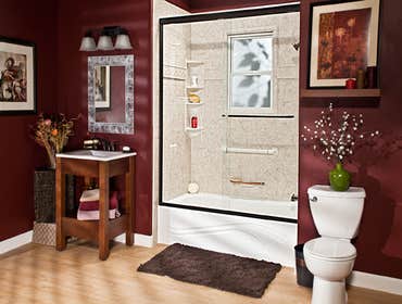 Custom Bathrooms Here are some of the previous projects we have done. Let us customized your bathroom today! Ask us How?! We do a wide variety of work 