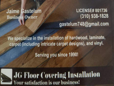 Photos by Jg Floor Covering Installation #1 We do not have a minimum project size.