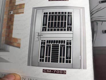 Stainless Steel Entry Door
