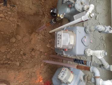 Gas line repair/replacement