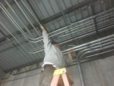commercial pipe work