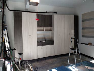 Garage Cabinet Install After2