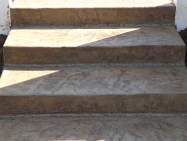 Stamped steps