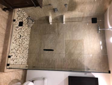 frame less Shower Door