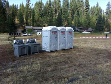 USDA Forest Service - Wildfire Base Camps Bulldog Portable Restrooms supplied portable toilets and hand washing stations to US Forest Service wildfire 