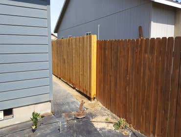 6' Wood Privacy cedar fencing