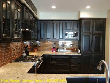 3 Day Flooring, Kitchen and Bath's Pictures Take a look at our luxurious kitchens, bathrooms and flooring we have done! Come into our showroom today to