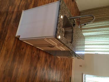 Island with sink