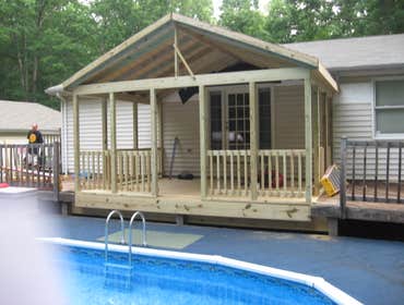 Addison Carpentry Project 1 Remodeling ,decks, screen, porches, garages, additions, built in shelves and cabinets