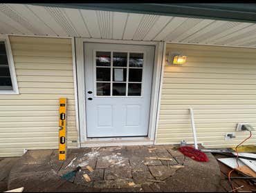 Rear Exterior Door Replacement