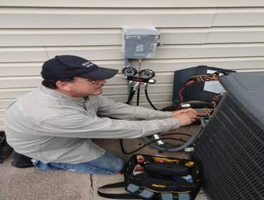 Photos by Bryan Tyler Refrigeration #1 Installation of 15 seer 3 ton heat pump hi efficiency system.