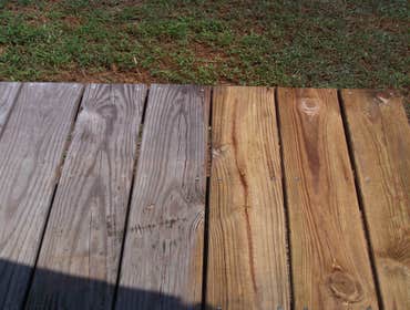 Deck Stripping in Raleigh NC