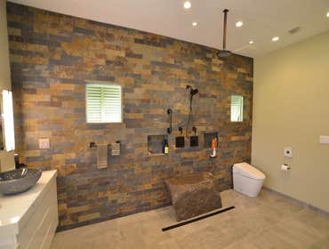 Island Home Ultra Modern Master Suite Renovation
