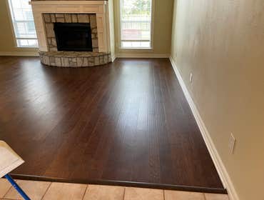 Photos by Castillo’s Tile #6 Hardwood flooring! Remodeling we take off a carpet , then we proceed to hardwood flooring installation