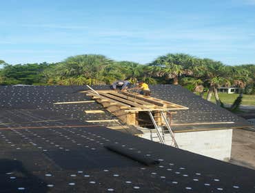 Photos from Peace River Construction LLC Custom home for local Architect.
Complete shell : slab to roof dry-in.