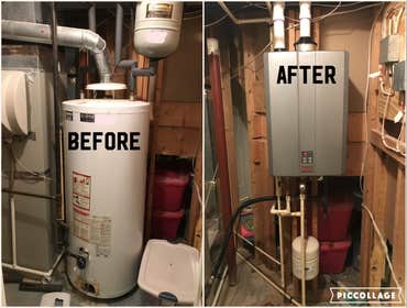 Tank to Tankless Conversion