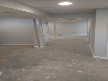 Basement remodel
