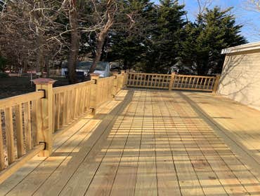 Photos by Head to Toe Home Improvement #6 in this house we built a new back deck and a new front deck.
