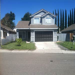 California Crews Project Exterior Paint and front yard landscape.