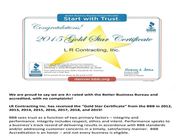 Photos from LR Contracting Inc. in Action Some of our commercial and residential roofing jobs.