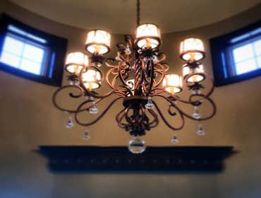 Master Chandelier in Turret