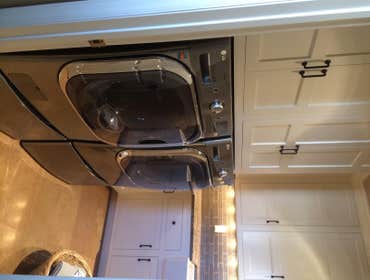 Shaker style laundry room