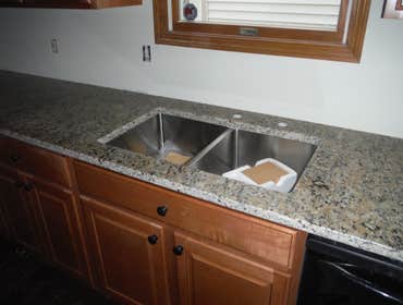 Oliver Remodel Kitchen Remodel with additional remodeling to the house