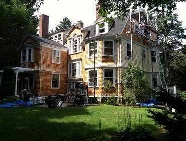 new cedar siding