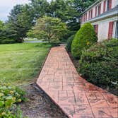 Stamped Walkway