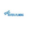 B&e Rooter and plumbing logo