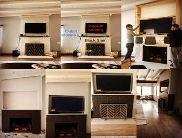 sherman oaks, los angeles Fireplace remodel