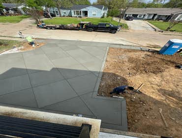 Photos by Elevated Construction Group #1 New driveway pour, Foundation Repair, Drainage