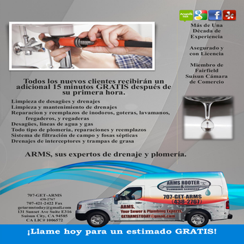 Flyer in Spanish