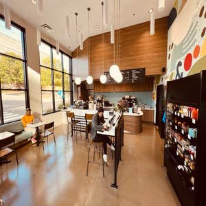 8th & Roast Coffee 8th and Roast Coffee Shop at Vanderbilt University campus.