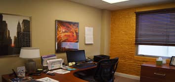 Office Renovation ~ Media, PA This customer was a gem. He works in an office with most being women and wanted to reflect his personality into his offi