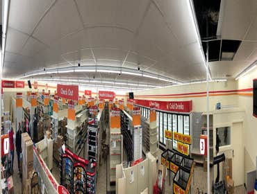 Family Dollar Commercial tenant fit-out of building.