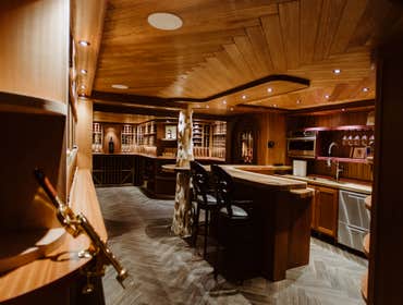 Wine Cellar 2300 Bottle Wine Cellar crafted with Sepelia, Poplar and Purple Heart.