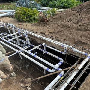 New In-Ground Pool Installation
