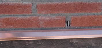 Tricon Restoration Inc Brick work and water-proofing project.