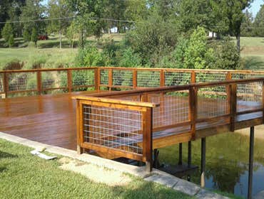 Lake house Deck