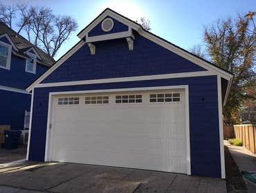 Garage and deck build