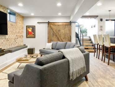 Rear Staircase Addition with Kitchen and Basement Renovation