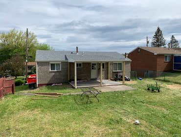Back Porch Roofing Project