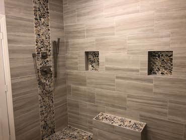 Photos by Preferred Construction LLC #7 Finished Bathroom By Preferred Construction
